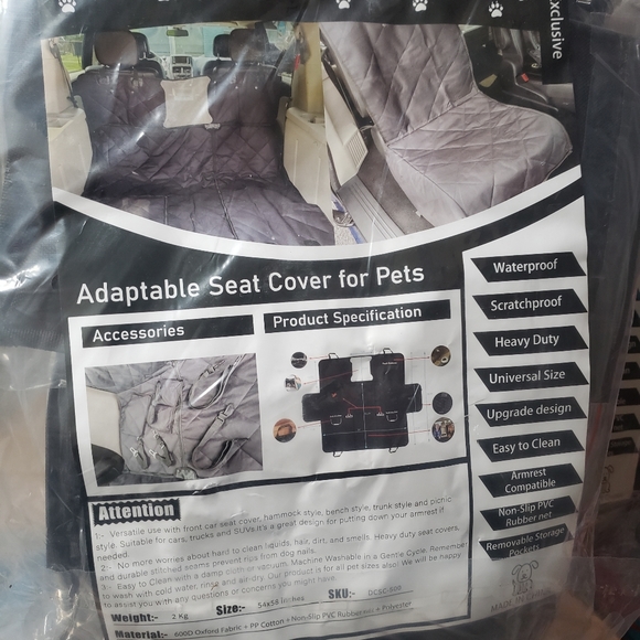 B1G1 50% OFF⭐HOST PICK⭐ Car seat cover for pets! - Picture 6 of 6